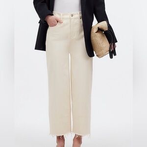 Madewell Perfect Vintage Wide Leg Crop
